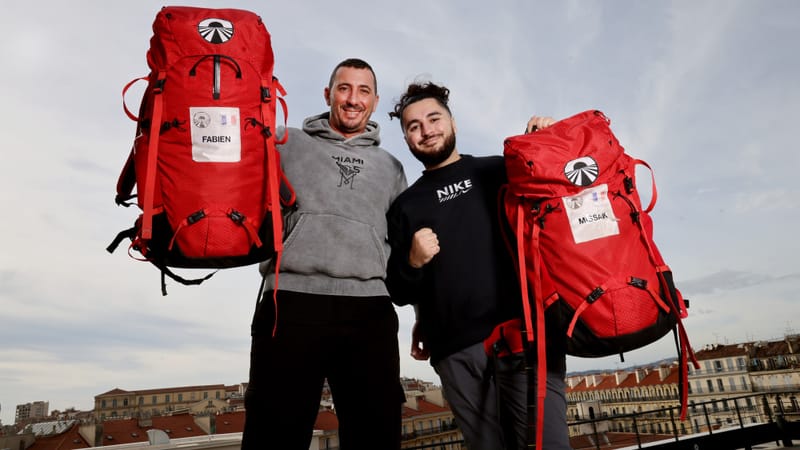 Fabien et Missak ont eu un "coup de foudre amical" sur leur lieu de travail. Ensemble, les deux Marseillais se lancent sur la "route des glaces" de Pékin Express.