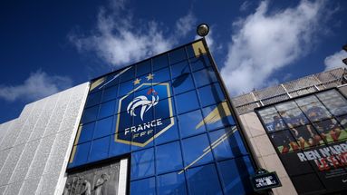 Le siège de la Fédération française de foot (FFF), à Paris, le 13 mars 2021.