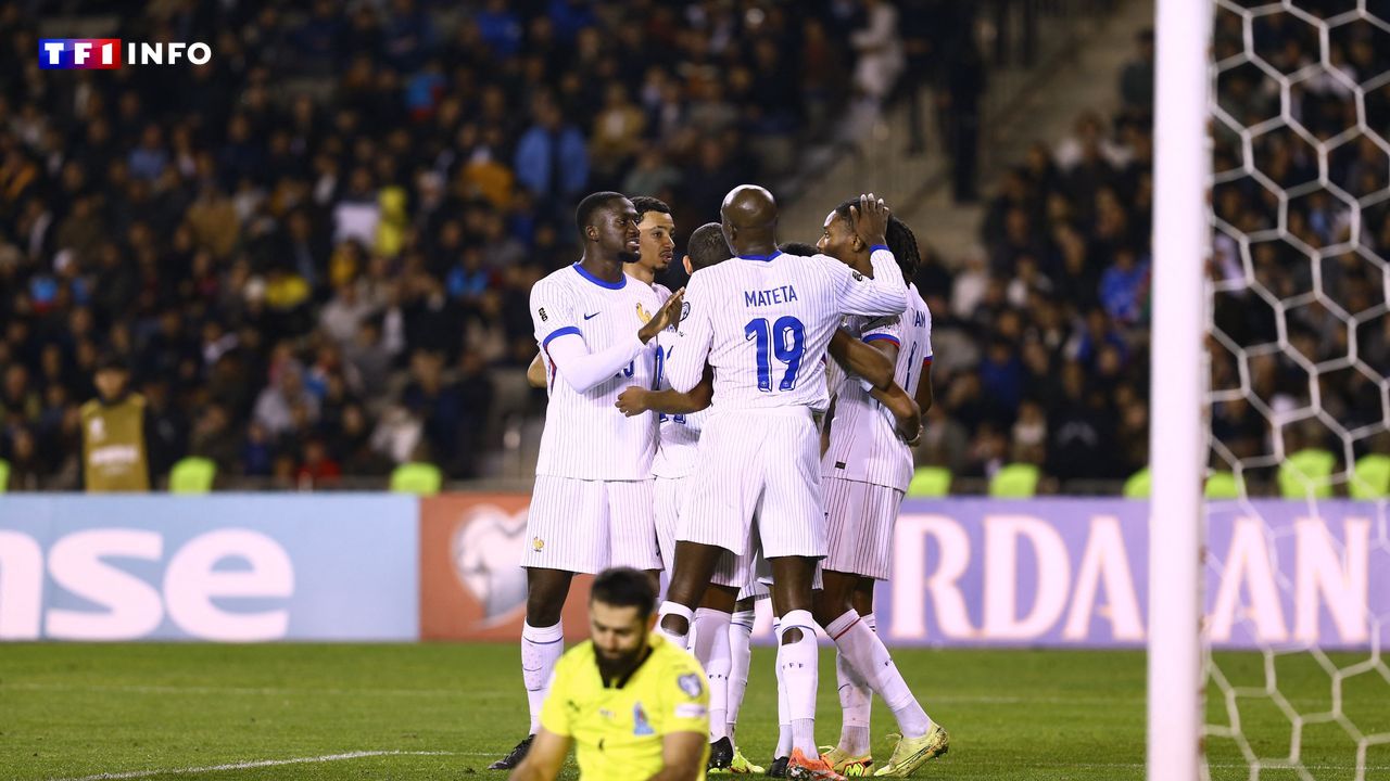 Déjà qualifiée pour le Mondial 2026, l'équipe de France s'impose sans forcer en Azerbaïdjan