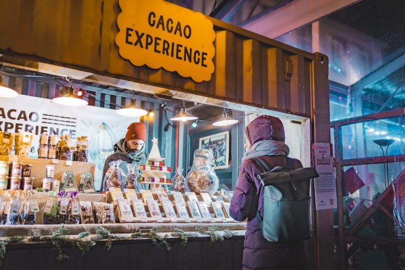 Marché off de Noel 2024 Cacao Experience Place Grimmeissen Petite France