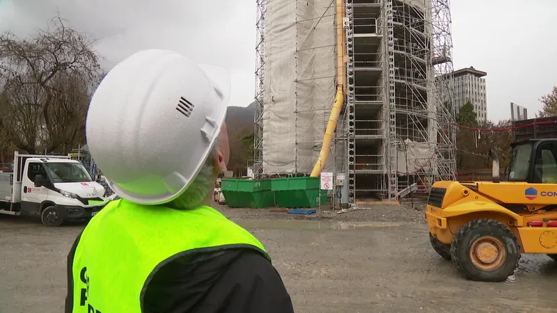 Le chantier de réhabilitation de la tour Perret devrait prendre fin au printemps 2026.