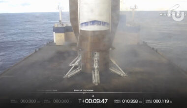 C'est historique pour Blue Origin, sa fusée géante New Glenn a réussi à rentrer sur Terre sans s'écraser