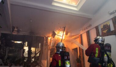 plus d'une centaine de pompiers mobilisés