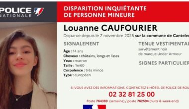 Disparition inquiétante d’une mineure près de Rouen, la police lance un appel à témoins