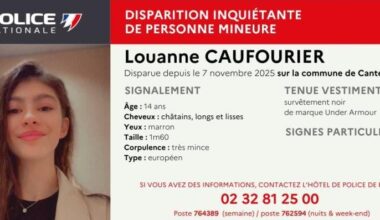 La police nationale de Seine-Maritime lance un appel à témoins après la disparition jugée inquiétante d'une adolescente de 14 ans - Elle aurait été aperçue à Rouen