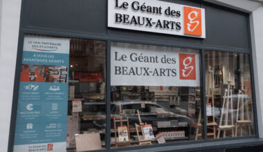 à Rouen, un magasin de matériel artistique vient d'ouvrir
