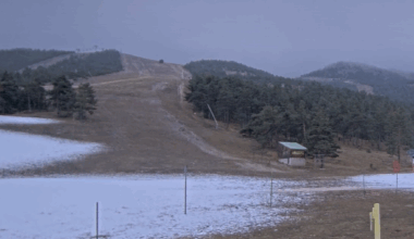Près de Nice. Cette station de ski en danger avec le manque de neige ? Un pari tenté