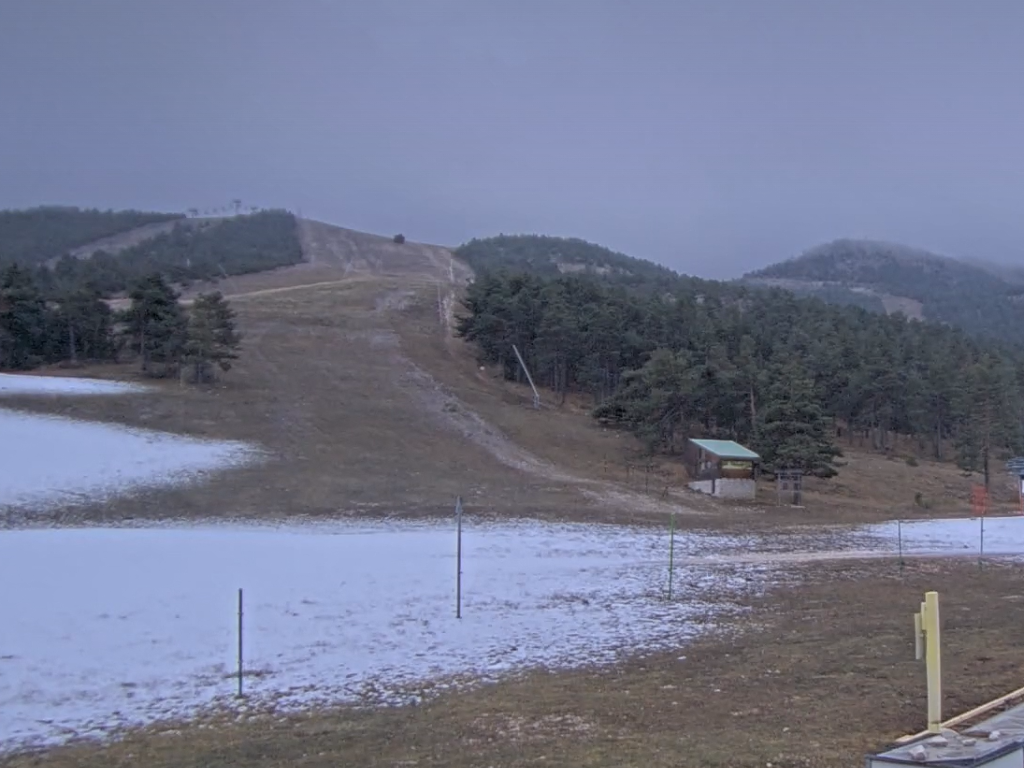 Près de Nice. Cette station de ski en danger avec le manque de neige ? Un pari tenté