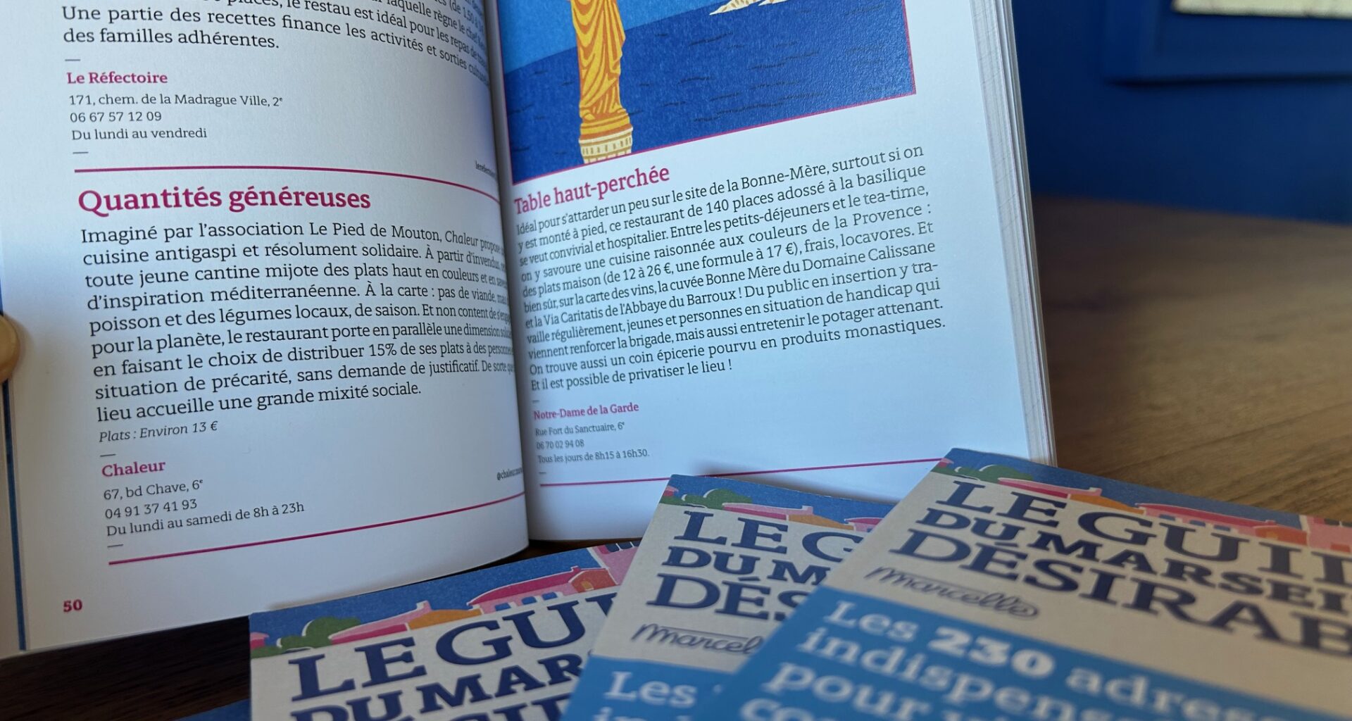 Marcelle a célébré son guide du Marseille désirable