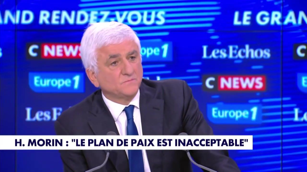 «C’est totalement inacceptable (...) pour les Ukrainiens (...) et les Européens», estime Hervé Morin