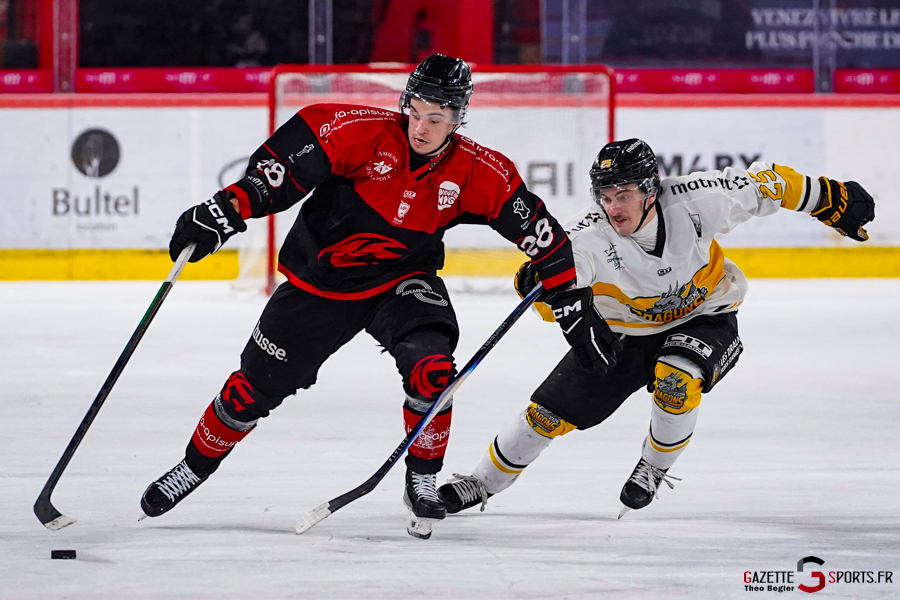 hockey sur glace u20 ligue espoir j11 gothiques amiens dragons rouen gazette sports theo begler 001