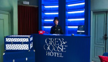 De nouvelles couleurs (éphémères) pour l’hôtel Hoxton