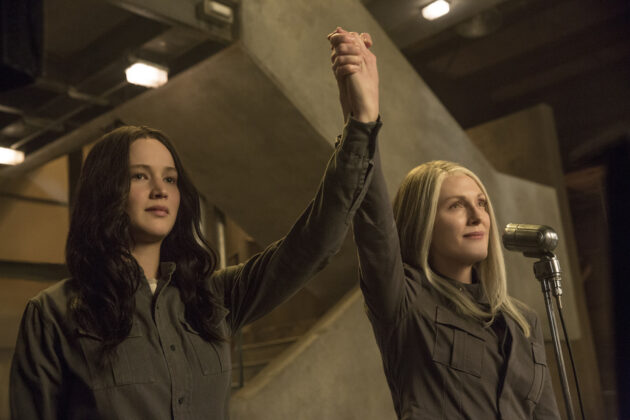Hunger Games : La révolte - 1ère partie : Photo Jennifer Lawrence, Julianne Moore