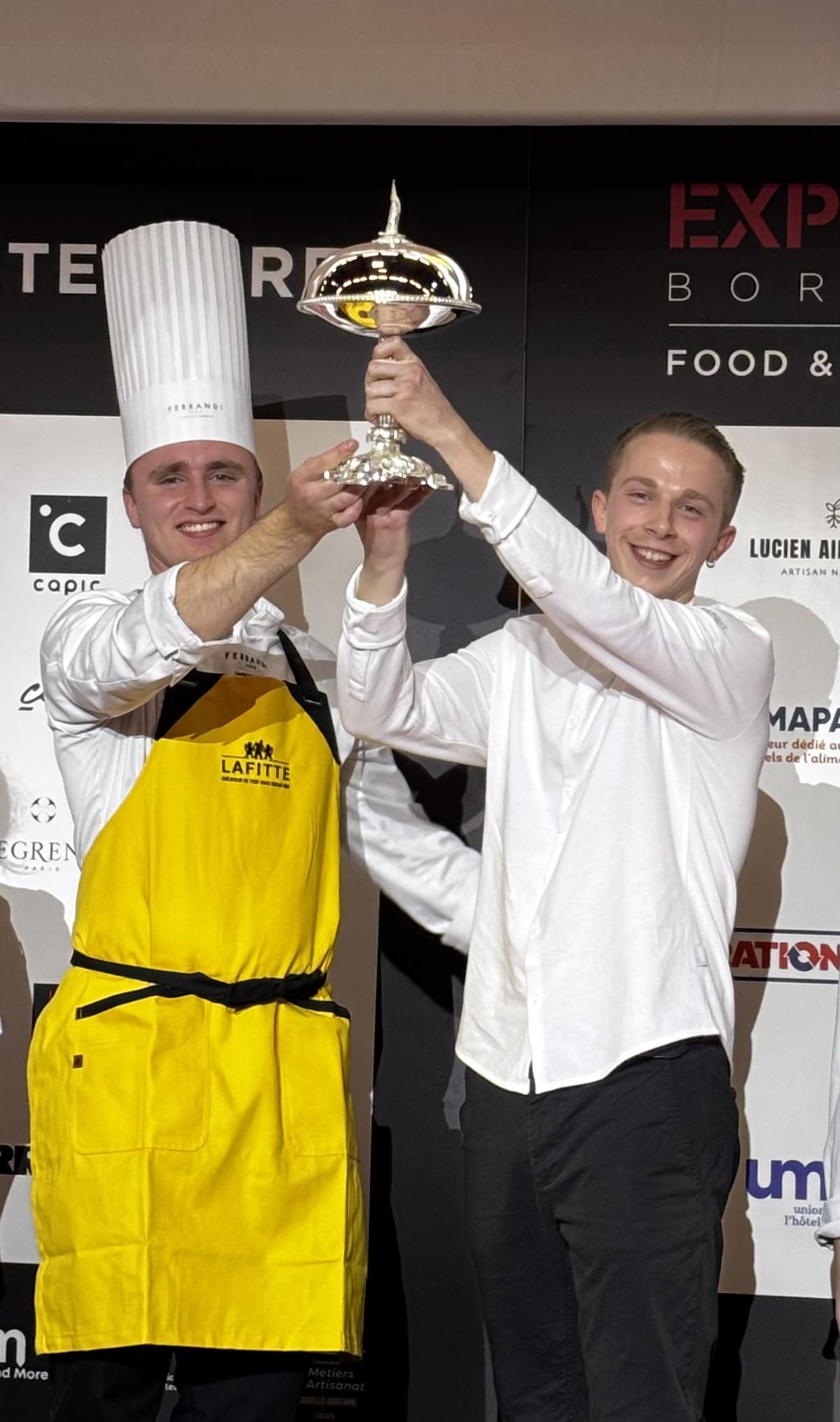 Théo Laussucq, premier lauréat du trophée Michel Guérard : « Ce qu’on a apprécié chez lui, c’est qu’il travaille un poisson qui n’est pas très noble. »