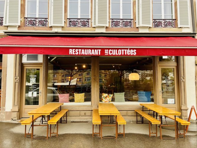 restaurant Les culottées bistronomie meringue ravioles cevice dessert