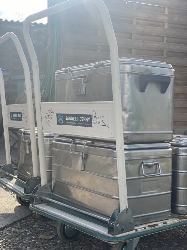 Préparation repas Abribus