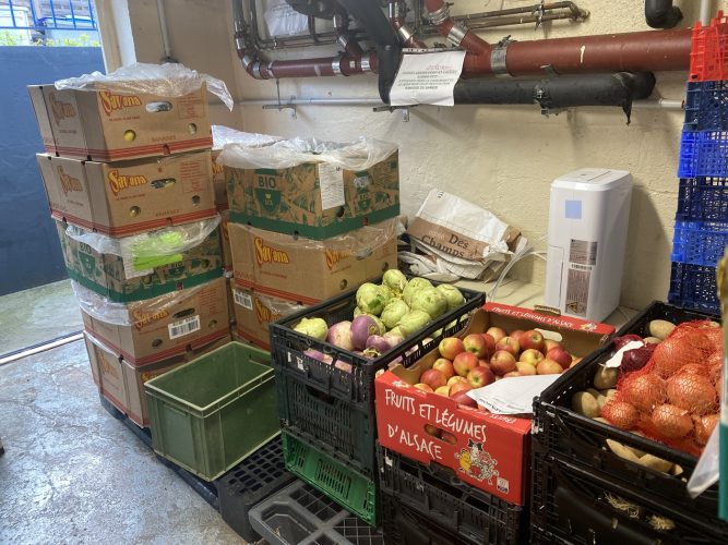 Préparation repas Abribus