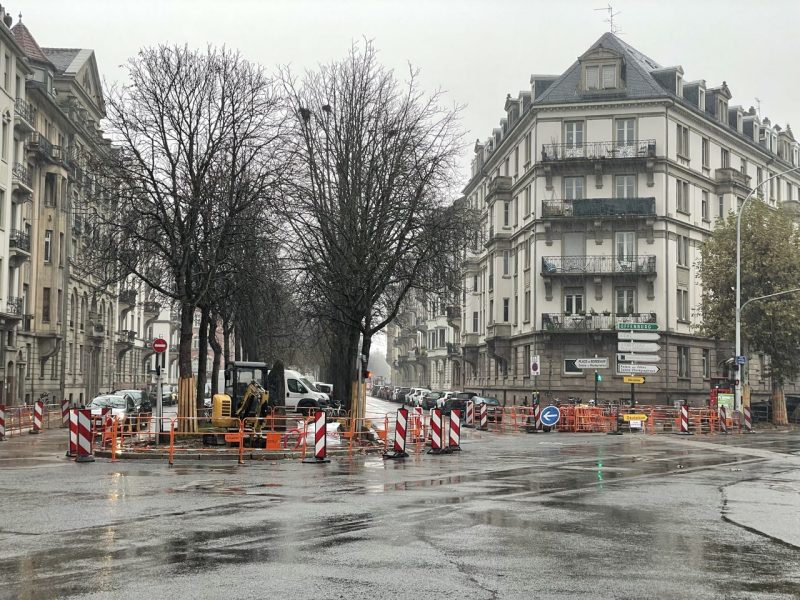 travaux vélo vosges église rouge