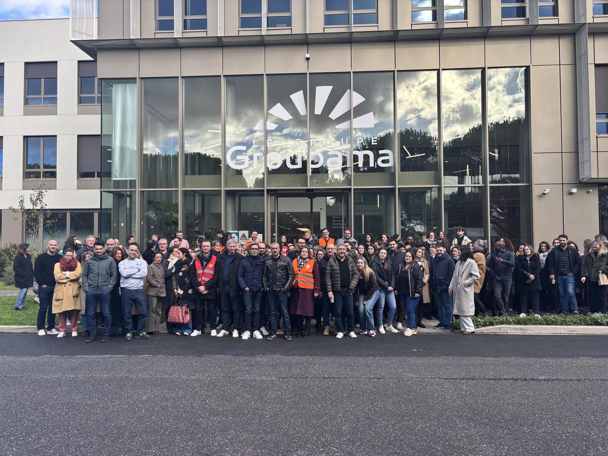 plus de 150 salariés de Groupama Gan se mobilisent pour une augmentation des salaires