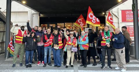 La CGT Monop’ en rang serré contre la répression