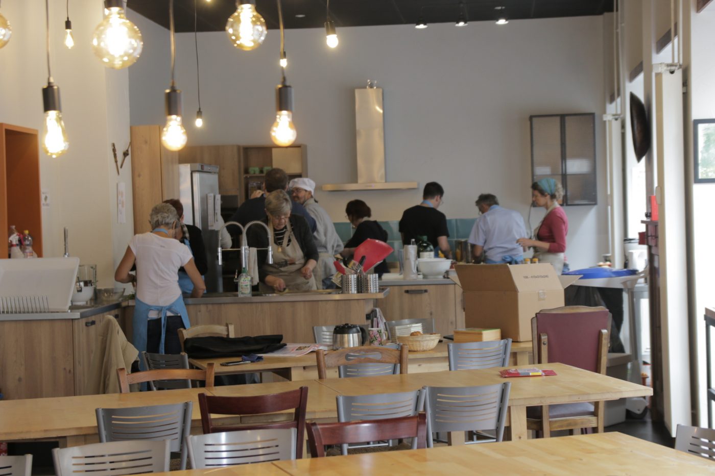 Les petites cantines ouverture Caroline Alonso