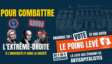 ne laissons aucune place dans les conseils à l'UNI et la Cocarde !