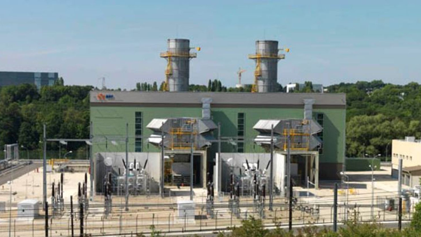 © Philippe Ayrault Région Île-de-France - Cette ancienne centrale thermique EDF, implantée sur les communes de Vernou-la-Celle-sur-Seine et La Grande Paroisse, en Seine-et-Marne, accueillera un centre de données en 2027.