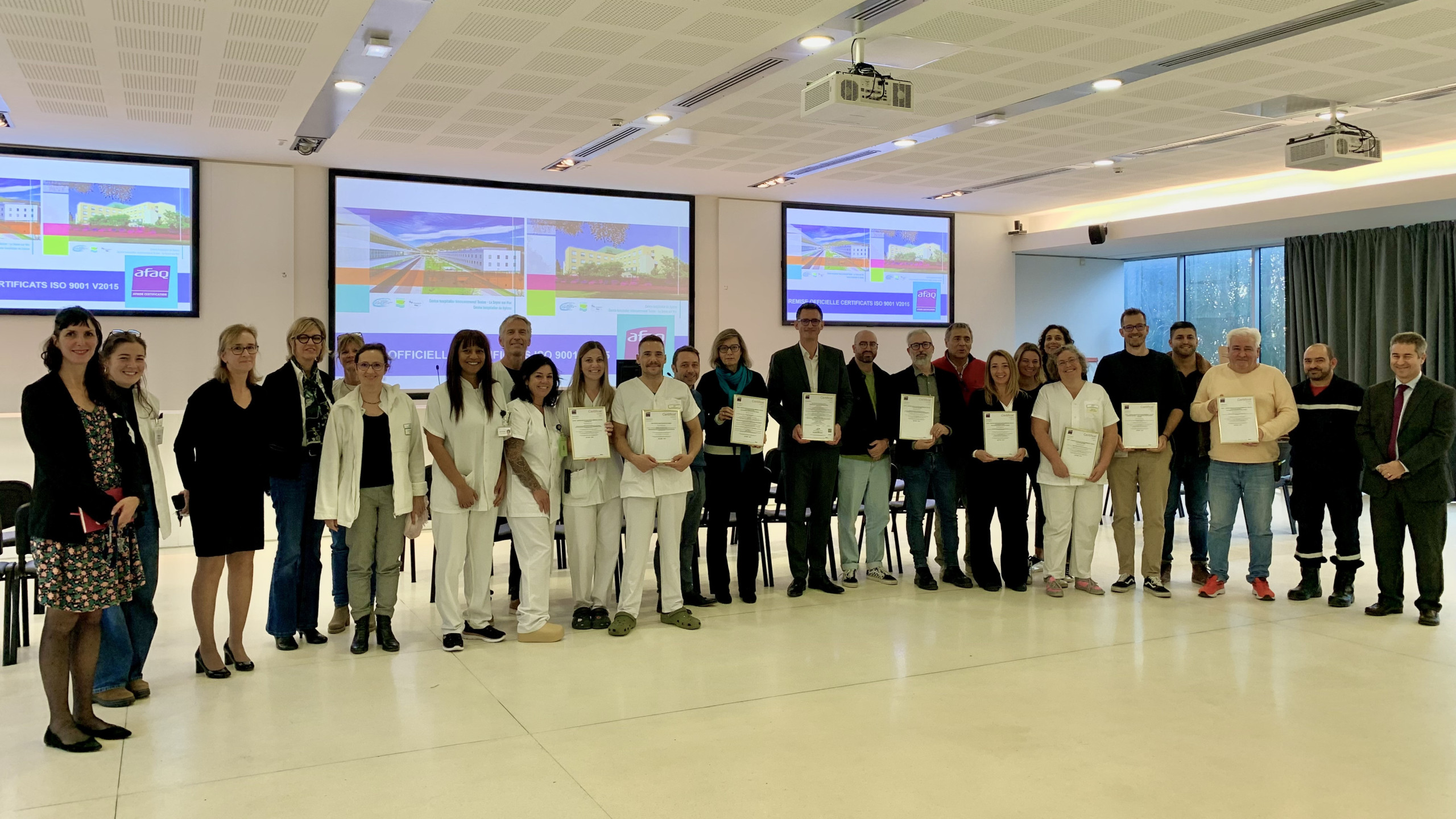 © D. R. - La remise des certifications le 12 novembre.