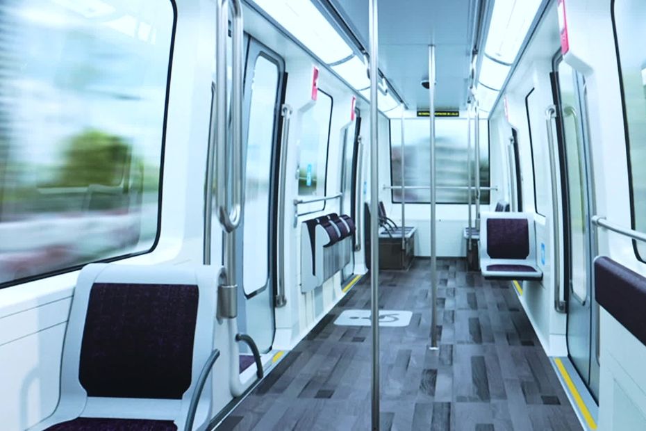 446 millions d'euros investis, 57 nouvelles rames pour la ligne 2, "C'est just in time", rassure le président de la métropole