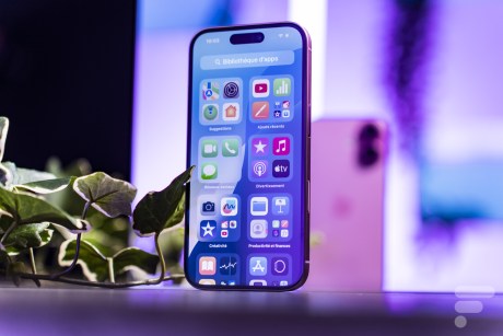 Apple iPhone 16 // Source : Chloé Pertuis - Frandroid