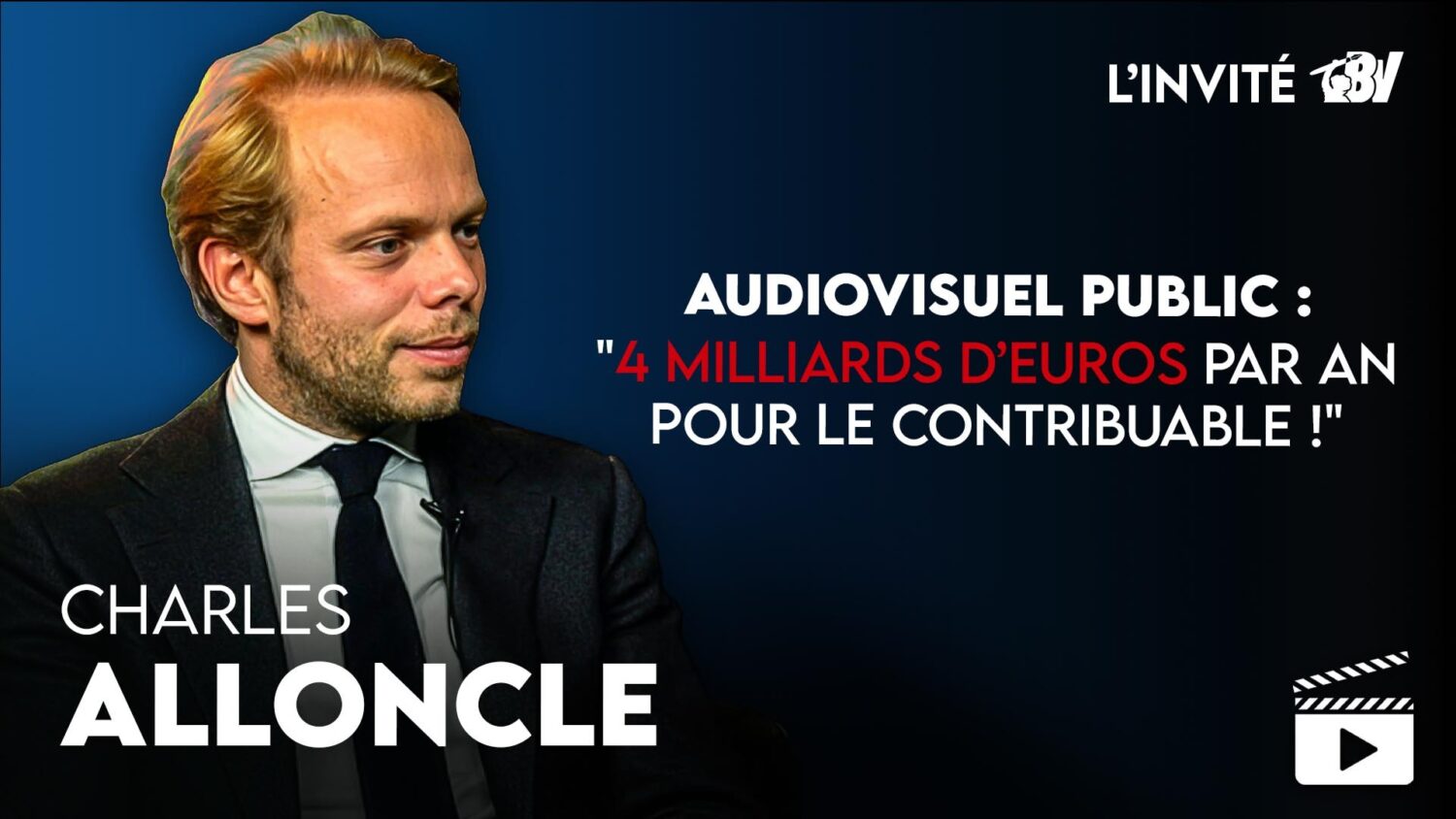 Charles Alloncle : « Il est temps que l'audiovisuel public rende des comptes ! »
