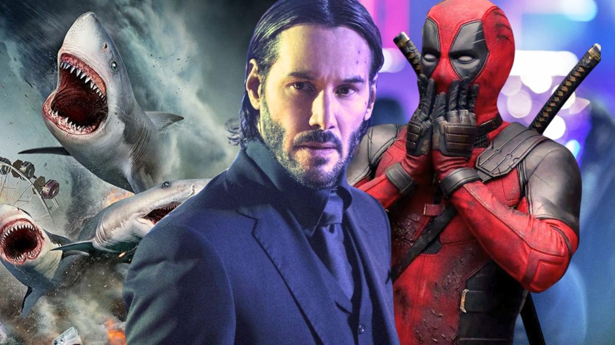 Keanu Reeves va affronter des requins dans un film de SF qui a déjà l'air aussi con que co