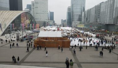 Le plus grand marché de Noël d’Ile-de-France de retour à La Défense