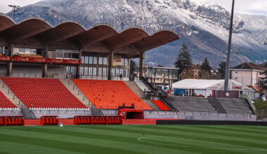 La piste du Parc des Sports dégradée pendant la défaite lors du derby Annecy-Grenoble