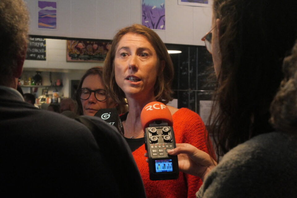 Laurence Ruffin, désignée candidate du collectif mené par les Écologistes pour les municipales de Grenoble, assume l'héritage Piolle, mais veut aussi amener des 