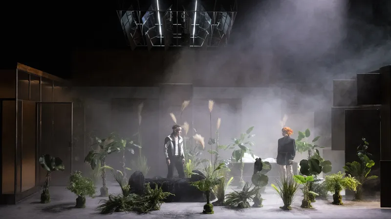 Extrait de la pièce "Le Dindon" mis en scène par Maryse Estier.