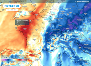 Le modèle météo européen modifie ses prévisions : régime NAO+ jusqu'au 8 décembre ! Quel impact sur la France ?