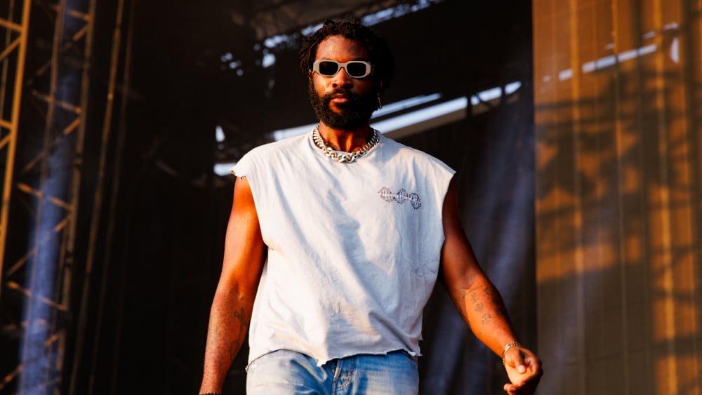 Le rappeur Damso en concert à Marseille en avril 2026