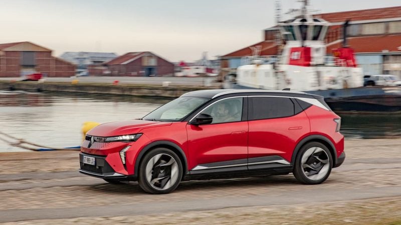 Le SUV 100% électrique Renault Scénic se classe en troisième position du classement
