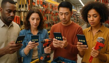 Les avis clients influencent-ils vos choix d'outils de bricolage ? Découvrez comment Harbor Freight et VEVOR dominent le marché avec des notes élevées et des garanties attractives.