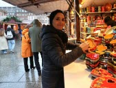 Les exposants sont au rendez-vous, c'est parti pour un mois de marché. Photo Jean-Marc Loos