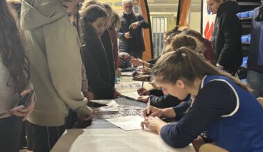 entraînement en public, séances d'autographes, le Basket Lattes Montpellier a séduit le Vaucluse