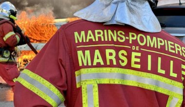Incendie dans un bâtiment d'habitation de 4 étages aux Balustres, dans le 13e arrondissement de Marseille