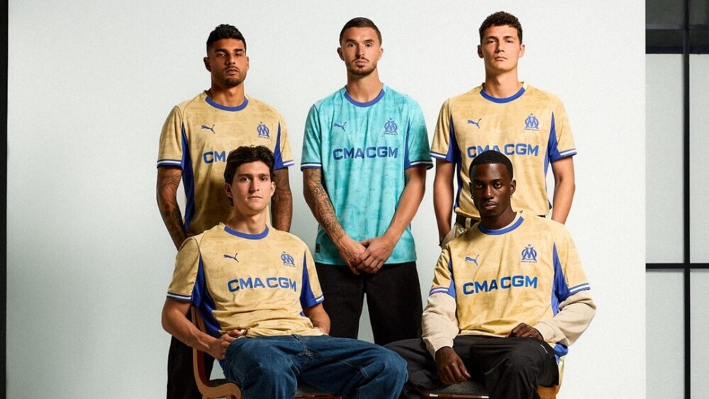 les Olympiens porteront un nouveau maillot doré exclusif contre Toulouse