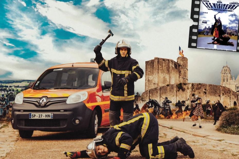 "Astérix et Obélix", "Les visiteurs", "Les bronzés font du ski"... Ces sapeurs-pompiers jouent la comédie dans leur calendrier pour "casser la routine"
