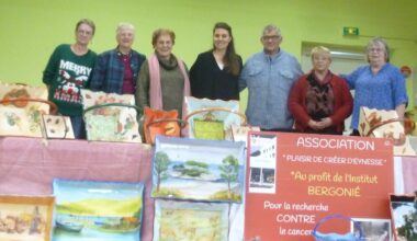 Marché de Noël à Eynesse au profit de l’Institut Bergonié