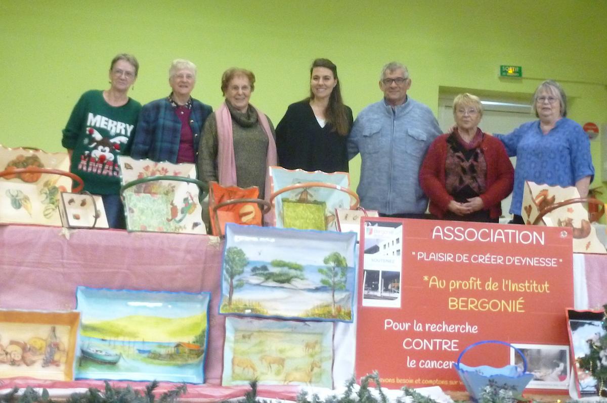 Marché de Noël à Eynesse au profit de l’Institut Bergonié