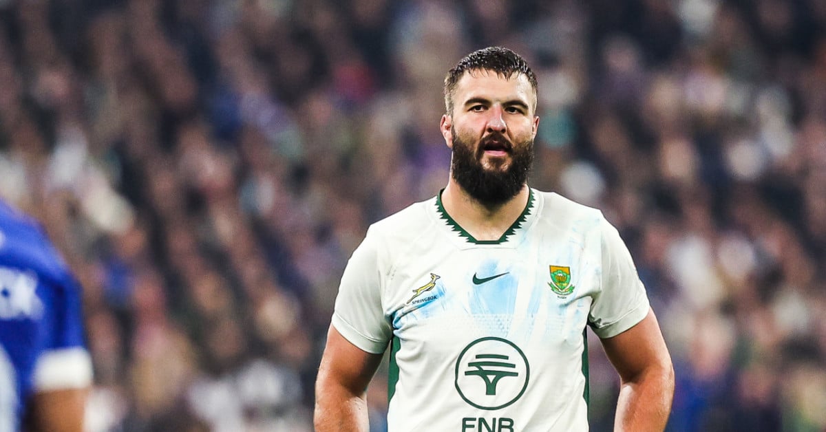 Un Springbok gardera un mauvais souvenir des Bleus