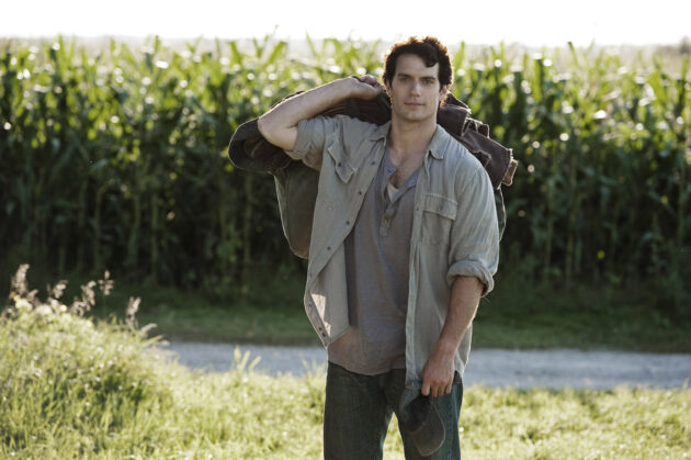 Man of steel : Photo Henry Cavill
