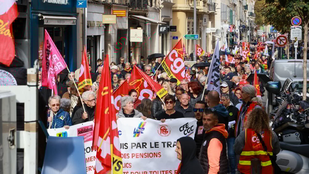 à Marseille, les retraités vent debout contre un budget d'austérité